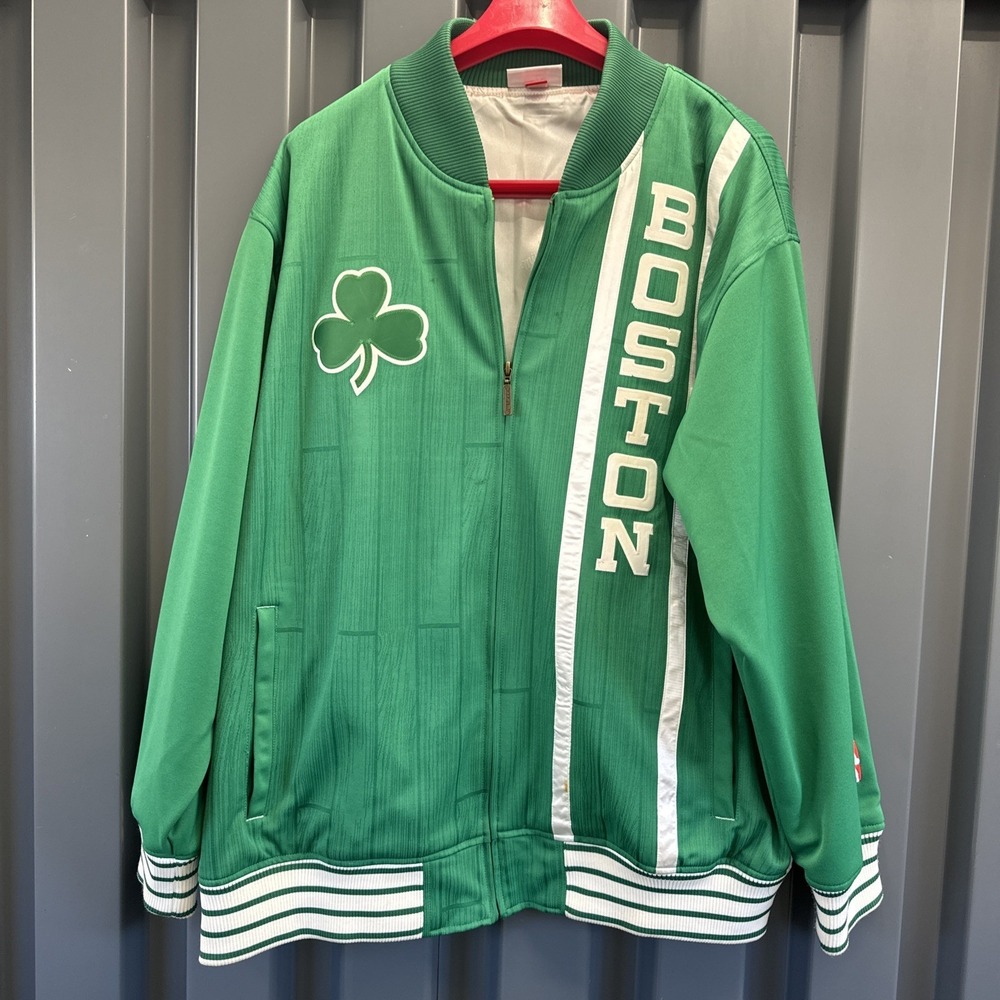 Mitchell & Ness NBA Boston Celtics Mens XL 48 RARE VINTAGE Jacket